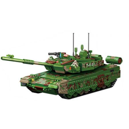 GUDI 20304 non  VŨ KHÍ QUÂN SỰ HẠNG NẶNG XE TĂNG CHIẾN ĐẤU CHỦ LỰC TYPE 99A bộ đồ chơi xếp lắp ráp ghép mô hình Military Army Quân Sự Bộ Đội 1462 khối