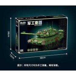 GUDI 20304 non  VŨ KHÍ QUÂN SỰ HẠNG NẶNG XE TĂNG CHIẾN ĐẤU CHỦ LỰC TYPE 99A bộ đồ chơi xếp lắp ráp ghép mô hình Military Army Quân Sự Bộ Đội 1462 khối