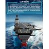 GUDI 20302 non  VŨ KHÍ QUÂN SỰ TÀU SÂN BAY SƠN ĐÔNG bộ đồ chơi xếp lắp ráp ghép mô hình Military Army Quân Sự Bộ Đội 1120 khối