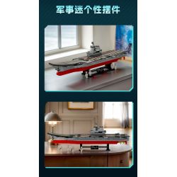 GUDI 20302 non  VŨ KHÍ QUÂN SỰ TÀU SÂN BAY SƠN ĐÔNG bộ đồ chơi xếp lắp ráp ghép mô hình Military Army Quân Sự Bộ Đội 1120 khối