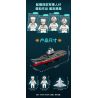 GUDI 20302 non  VŨ KHÍ QUÂN SỰ TÀU SÂN BAY SƠN ĐÔNG bộ đồ chơi xếp lắp ráp ghép mô hình Military Army Quân Sự Bộ Đội 1120 khối