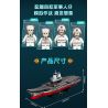 GUDI 20302 non  VŨ KHÍ QUÂN SỰ TÀU SÂN BAY SƠN ĐÔNG bộ đồ chơi xếp lắp ráp ghép mô hình Military Army Quân Sự Bộ Đội 1120 khối