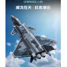 GUDI 20301 non  HẠNG NẶNG QUÂN SỰ MÁY BAY CHIẾN ĐẤU J-20 bộ đồ chơi xếp lắp ráp ghép mô hình Military Army Quân Sự Bộ Đội 884 khối