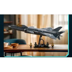 GUDI 20301 non  HẠNG NẶNG QUÂN SỰ MÁY BAY CHIẾN ĐẤU J-20 bộ đồ chơi xếp lắp ráp ghép mô hình Military Army Quân Sự Bộ Đội 884 khối