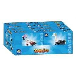 Kazi KY80057 80057 non  OPERATION BRIGHT WINGS 8 MÔ HÌNH HỒNG HẠC ĐÀ ĐIỂU ĐẠI BÀNG THIÊN NGA ĐEN CHIM CÁNH CỤT CÚ VẸT MÀO SẺ bộ đồ chơi xếp lắp ráp ghép mô hình Creator BIRD WORLD Sáng Tạo 835 khối