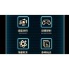 DOMICHA 5002 non  ROBOT XE TĂNG BIẾN HÌNH 5 STAR CRISIS ĐIỀU KHIỂN TỪ XA bộ đồ chơi xếp lắp ráp ghép mô hình  GALACTIC CRISIS Kỹ Thuật Công Nghệ Cao Mô Hình Phương Tiện 495 khối
