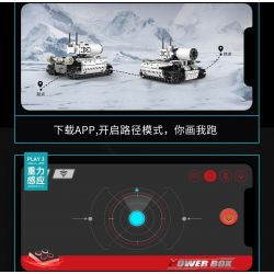 DOMICHA 5002 non  ROBOT XE TĂNG BIẾN HÌNH 5 STAR CRISIS ĐIỀU KHIỂN TỪ XA bộ đồ chơi xếp lắp ráp ghép mô hình  GALACTIC CRISIS Kỹ Thuật Công Nghệ Cao Mô Hình Phương Tiện 495 khối