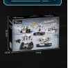DOMICHA 5002 non  ROBOT XE TĂNG BIẾN HÌNH 5 STAR CRISIS ĐIỀU KHIỂN TỪ XA bộ đồ chơi xếp lắp ráp ghép mô hình  GALACTIC CRISIS Kỹ Thuật Công Nghệ Cao Mô Hình Phương Tiện 495 khối