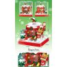 ZHEGAO 662024 non  HỘP QUÀ CABIN GIÁNG SINH bộ đồ chơi xếp lắp ráp ghép mô hình Creator GIFT BOX CHRISTMAS HOUSE Sáng Tạo 714 khối