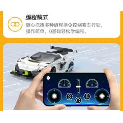 CADA DOUBLEE C51083 51083 non  MA THỤY ĐIỂN tỷ lệ 1:20 bộ đồ chơi xếp lắp ráp ghép mô hình Speed Champions Racing Cars FANTASMA RACE CAR KOENIGSEGG AGERA Đua Xe Công Thức 322 khối