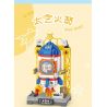 LOZ 8830 non  CUỘC PHIÊU LƯU GIỮA CÁC VÌ SAO TÊN LỬA KHÔNG GIAN bộ đồ chơi xếp lắp ráp ghép mô hình SPACE EXPLORATION SPACE ROCKET