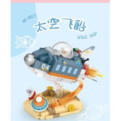 LOZ 8829 non  CUỘC PHIÊU LƯU GIỮA CÁC VÌ SAO TÀU VŨ TRỤ bộ đồ chơi xếp lắp ráp ghép mô hình SPACE EXPLORATION SPACE SHIP 360 khối