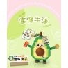 LOZ 8817 non  TRÁI CÂY VÀ LIAN MENG BƠ ĐẬM ĐÀ bộ đồ chơi xếp lắp ráp ghép mô hình FRUITS ALLIANCE