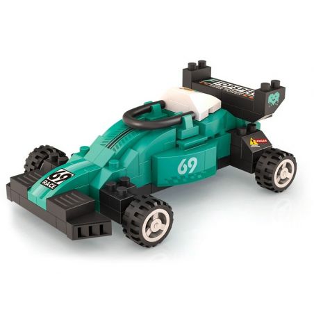 LOZ 8623 non  CUỘC ĐUA bộ đồ chơi xếp lắp ráp ghép mô hình