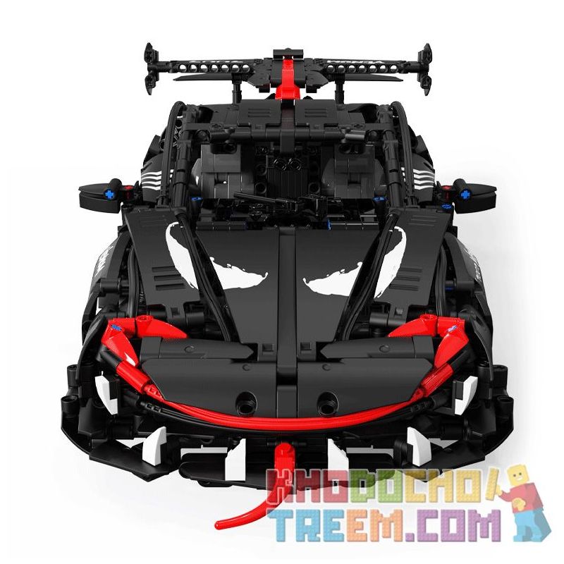 TAKUKI T2002 2002 non  NỌC ĐỘC ĐEN GTR bộ đồ chơi xếp lắp ráp ghép mô hình  DEVILPARSITE Kỹ Thuật Công Nghệ Cao Mô Hình Phương Tiện 2203 khối