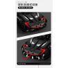 TAKUKI T2002 2002 non  NỌC ĐỘC ĐEN GTR bộ đồ chơi xếp lắp ráp ghép mô hình  DEVILPARSITE Kỹ Thuật Công Nghệ Cao Mô Hình Phương Tiện 2203 khối