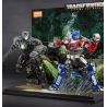 BLOKS 71147 non  TRANSFORMERS BEYOND COMBO PHIÊN BẢN OPTIMUS PRIME EX & CAPTAIN APE BEAST MODE DAYLIGHT EDITION bộ đồ chơi xếp lắp ráp ghép mô hình Movie & Game Phim Và Trò Chơi