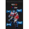 BLOKS 71147 non  TRANSFORMERS BEYOND COMBO PHIÊN BẢN OPTIMUS PRIME EX & CAPTAIN APE BEAST MODE DAYLIGHT EDITION bộ đồ chơi xếp lắp ráp ghép mô hình Movie & Game Phim Và Trò Chơi
