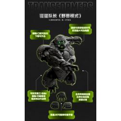 BLOKS 71147 non  TRANSFORMERS BEYOND COMBO PHIÊN BẢN OPTIMUS PRIME EX & CAPTAIN APE BEAST MODE DAYLIGHT EDITION bộ đồ chơi xếp lắp ráp ghép mô hình Movie & Game Phim Và Trò Chơi