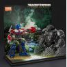 BLOKS 71147 non  TRANSFORMERS BEYOND COMBO PHIÊN BẢN OPTIMUS PRIME EX & CAPTAIN APE BEAST MODE DAYLIGHT EDITION bộ đồ chơi xếp lắp ráp ghép mô hình Movie & Game Phim Và Trò Chơi