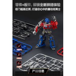 BLOKS 71147 non  TRANSFORMERS BEYOND COMBO PHIÊN BẢN OPTIMUS PRIME EX & CAPTAIN APE BEAST MODE DAYLIGHT EDITION bộ đồ chơi xếp lắp ráp ghép mô hình Movie & Game Phim Và Trò Chơi