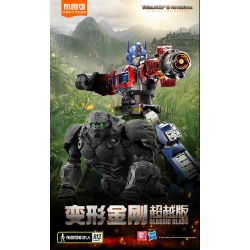 BLOKS 71147 non  TRANSFORMERS BEYOND COMBO PHIÊN BẢN OPTIMUS PRIME EX & CAPTAIN APE BEAST MODE DAYLIGHT EDITION bộ đồ chơi xếp lắp ráp ghép mô hình Movie & Game Phim Và Trò Chơi