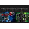 BLOKS 71147 non  TRANSFORMERS BEYOND COMBO PHIÊN BẢN OPTIMUS PRIME EX & CAPTAIN APE BEAST MODE DAYLIGHT EDITION bộ đồ chơi xếp lắp ráp ghép mô hình Movie & Game Phim Và Trò Chơi