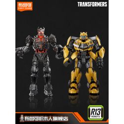BLOKS 71146 non  TRANSFORMERS BEYOND COMBO BUMBLEBEE (BẢN EX) & TAI HỌA bộ đồ chơi xếp lắp ráp ghép mô hình Movie & Game Phim Và Trò Chơi