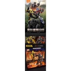 BLOKS 71146 non  TRANSFORMERS BEYOND COMBO BUMBLEBEE (BẢN EX) & TAI HỌA bộ đồ chơi xếp lắp ráp ghép mô hình Movie & Game Phim Và Trò Chơi
