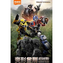 BLOKS 71146 non  TRANSFORMERS BEYOND COMBO BUMBLEBEE (BẢN EX) & TAI HỌA bộ đồ chơi xếp lắp ráp ghép mô hình Movie & Game Phim Và Trò Chơi