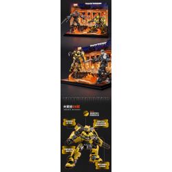 BLOKS 71146 non  TRANSFORMERS BEYOND COMBO BUMBLEBEE (BẢN EX) & TAI HỌA bộ đồ chơi xếp lắp ráp ghép mô hình Movie & Game Phim Và Trò Chơi