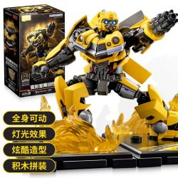 BLOKS 71142 non  TRANSFORMERS BEYOND BUMBLEBEE bộ đồ chơi xếp lắp ráp ghép mô hình Movie & Game Phim Và Trò Chơi