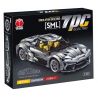 QIANMAI QM00034 00034 non  KOENIGSEGG tỷ lệ 1:10 bộ đồ chơi xếp lắp ráp ghép mô hình  SML 7PC ELECTRO Kỹ Thuật Công Nghệ Cao Mô Hình Phương Tiện 2086 khối