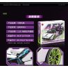 QIANMAI QM00033 00033 non  SIÊU XE GRADIENT WHITE BULL AEX tỷ lệ 1:10 bộ đồ chơi xếp lắp ráp ghép mô hình  Kỹ Thuật Công Nghệ Cao Mô Hình Phương Tiện 1995 khối
