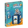 MASAHIRO 9090 non  HỘP VUI NHỘN KHÔNG GIAN bộ đồ chơi xếp lắp ráp ghép mô hình LET'S GO SPACE 853 khối