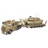 PanlosBrick 628015 Panlos Brick 628015 non  XE BỌC THÉP M1070 bộ đồ chơi xếp lắp ráp ghép mô hình Military Army M1070 ARMORED VEHICLE Quân Sự Bộ Đội 3482 khối