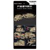 PanlosBrick 628015 Panlos Brick 628015 non  XE BỌC THÉP M1070 bộ đồ chơi xếp lắp ráp ghép mô hình Military Army M1070 ARMORED VEHICLE Quân Sự Bộ Đội 3482 khối