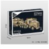PanlosBrick 628015 Panlos Brick 628015 non  XE BỌC THÉP M1070 bộ đồ chơi xếp lắp ráp ghép mô hình Military Army M1070 ARMORED VEHICLE Quân Sự Bộ Đội 3482 khối