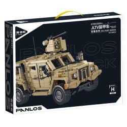 PanlosBrick 628013 Panlos Brick 628013 non  XE BỌC THÉP JLTV bộ đồ chơi xếp lắp ráp ghép mô hình Military Army Quân Sự Bộ Đội 2479 khối