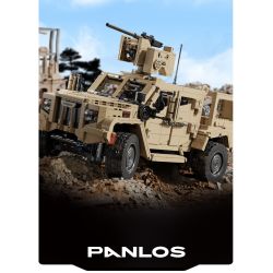 PanlosBrick 628013 Panlos Brick 628013 non  XE BỌC THÉP JLTV bộ đồ chơi xếp lắp ráp ghép mô hình Military Army Quân Sự Bộ Đội 2479 khối