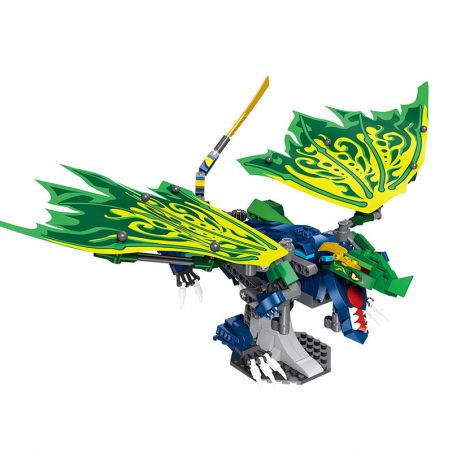 JIESTAR JJ9017 9017 non  MA LONG THẦN bộ đồ chơi xếp lắp ráp ghép mô hình LEGENDARY DRAGON 447 khối