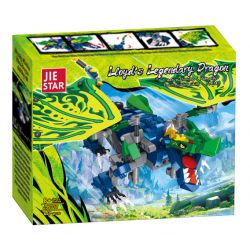 JIESTAR JJ9017 9017 non  MA LONG THẦN bộ đồ chơi xếp lắp ráp ghép mô hình LEGENDARY DRAGON 447 khối