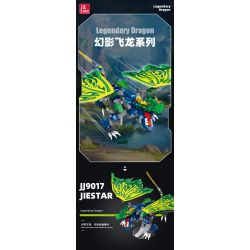 JIESTAR JJ9017 9017 non  MA LONG THẦN bộ đồ chơi xếp lắp ráp ghép mô hình LEGENDARY DRAGON 447 khối