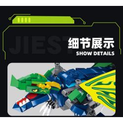 JIESTAR JJ9017 9017 non  MA LONG THẦN bộ đồ chơi xếp lắp ráp ghép mô hình LEGENDARY DRAGON 447 khối
