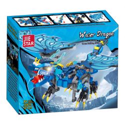 JIESTAR JJ9018 9018 non  RỒNG NƯỚC MA bộ đồ chơi xếp lắp ráp ghép mô hình WATER DRAGON 461 khối