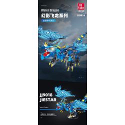 JIESTAR JJ9018 9018 non  RỒNG NƯỚC MA bộ đồ chơi xếp lắp ráp ghép mô hình WATER DRAGON 461 khối