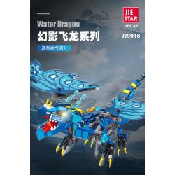 JIESTAR JJ9018 9018 non  RỒNG NƯỚC MA bộ đồ chơi xếp lắp ráp ghép mô hình WATER DRAGON 461 khối