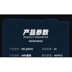 JIESTAR JJ9018 9018 non  RỒNG NƯỚC MA bộ đồ chơi xếp lắp ráp ghép mô hình WATER DRAGON 461 khối