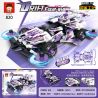 RUIZHIBEE 820 non  TRÔI 4X4 bộ đồ chơi xếp lắp ráp ghép mô hình  DRIFT FOUR WHEEL Kỹ Thuật Công Nghệ Cao Mô Hình Phương Tiện 595 khối