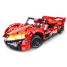 RUIZHIBEE 825 non  ĐUA XE TỐC ĐỘ THỂ THAO FERRARI MUI TRẦN KÉO bộ đồ chơi xếp lắp ráp ghép mô hình  DYNAMIC SENSATION Kỹ Thuật Công Nghệ Cao Mô Hình Phương Tiện 761 khối
